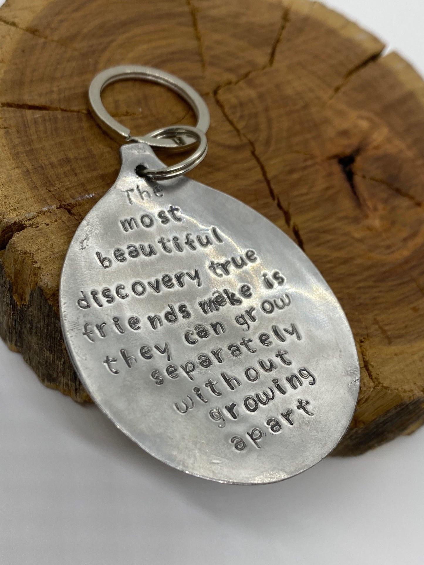The most beautiful discovery true friends make is they can grow separately without growing apart.