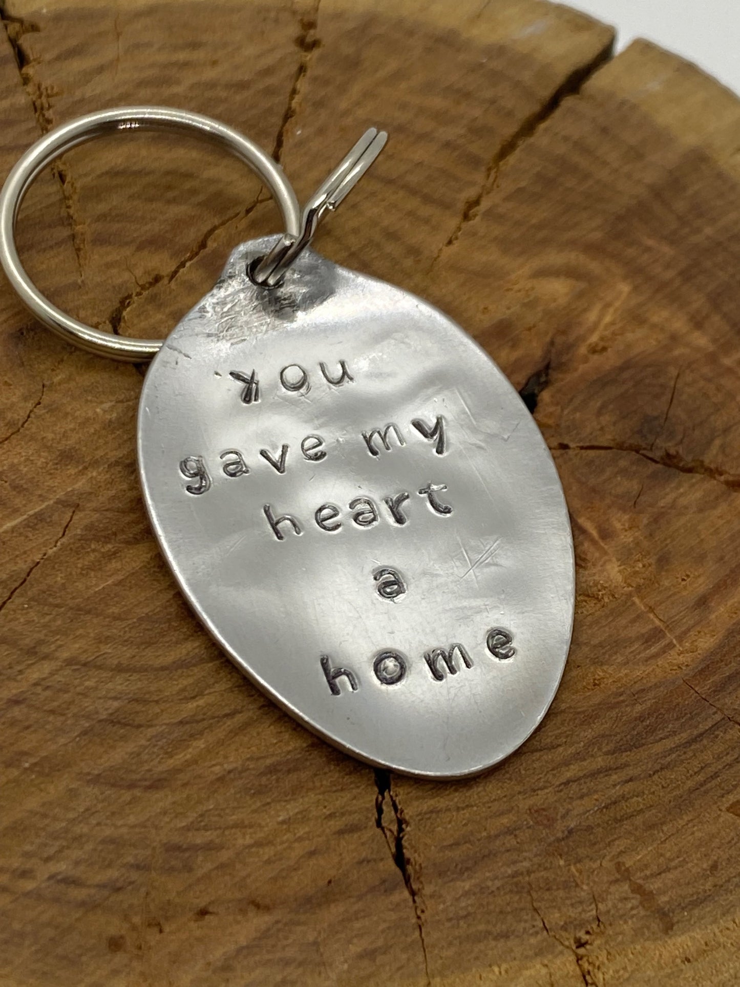 You gave my heart a home.